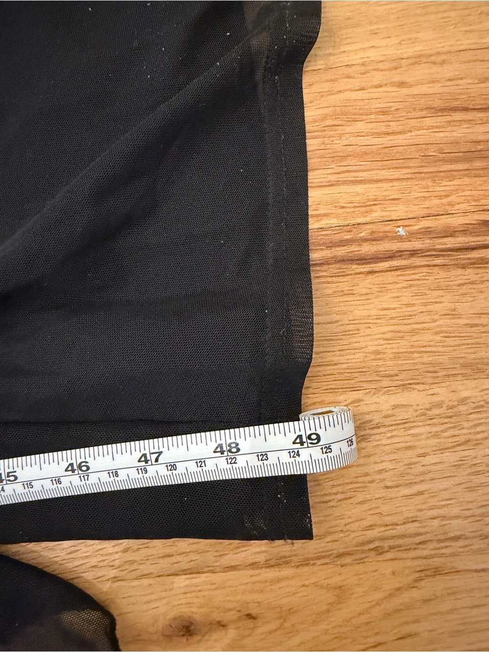 Black Cape Tulle Sleeveless Dress - Picture 4 of 5